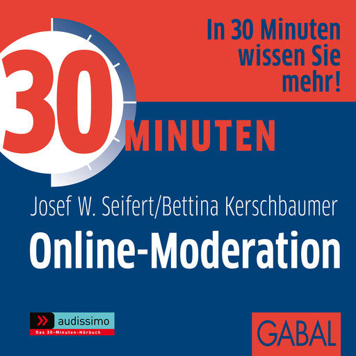 30 Minuten Online-Moderation, Josef W. Seifert, Bettina Kerschbaumer