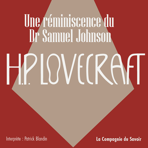 Une réminiscence du Dr. Samuel Johnson, Howard Phillips Lovecraft