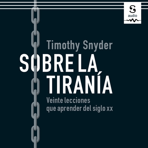 Sobre la tiranía, Timothy Snyder