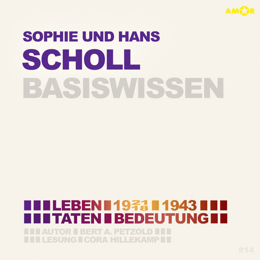 Sophie und Hans Scholl (1921/18-1943) - Leben, Taten, Bedeutung - Basiswissen (Ungekürzt), Bert Alexander Petzold