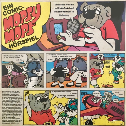 Mopsy Mops, Folge 1: Ein Comic-Hörspiel, Konrad Halver