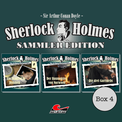 Sherlock Holmes - Die Originale, Box 4: Sammler Edition (ungekürzt), Arthur Conan Doyle