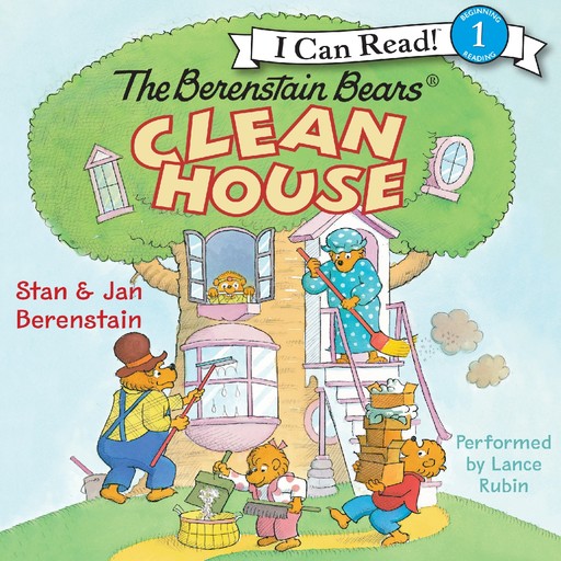 The Berenstain Bears Clean House, Jan Berenstain, Stan Berenstain