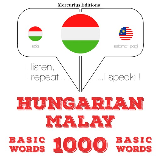 Magyar - maláj: 1000 alapszó, JM Gardner