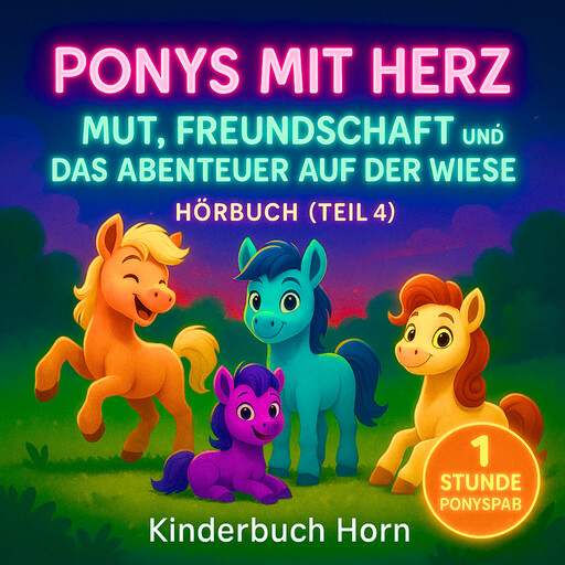 Ponys mit Herz – Mut, Freundschaft und das Abenteuer auf der Wiese (Hörbuch Teil 4), Stefan Horn