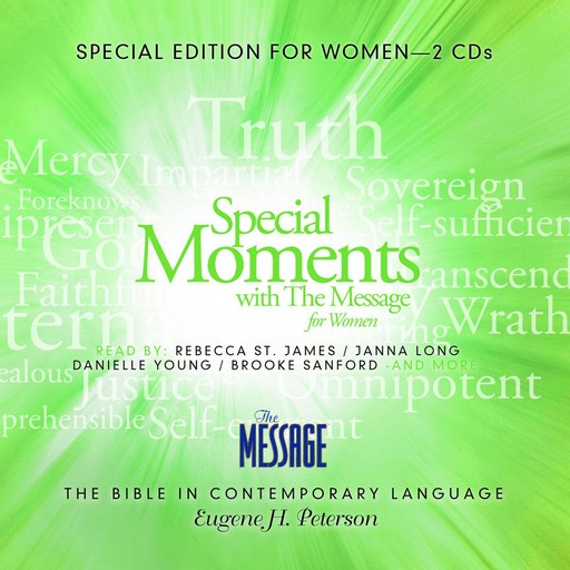 Special Moments with the Message for Women: Special Edition for Women, Eugene Peterson