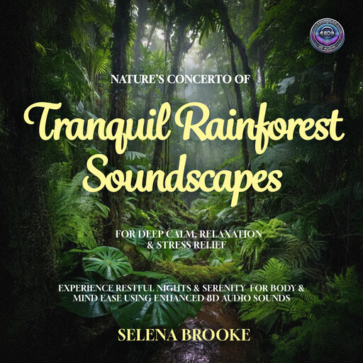 Nature’s Concerto Of Tranquil Rainforest Soundscapes For Deep Calm, Relaxation & Stress Relief, Selena Brooke
