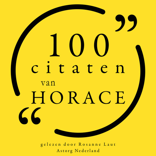 100 citaten van Horace, Horace