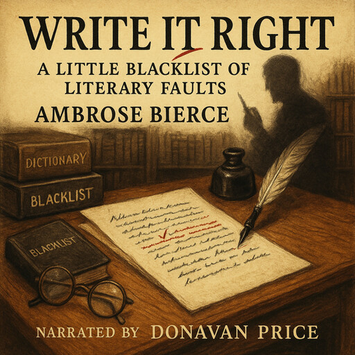 Write It Right: A Little Blacklist of Literary Faults, Ambrose Bierce