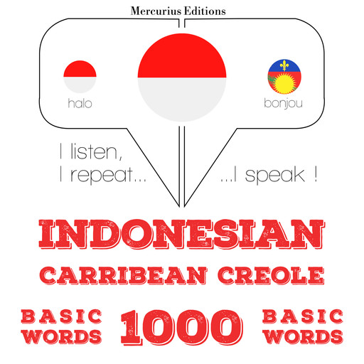 1000 kata-kata penting di Haiti Creole, JM Gardner