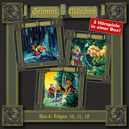 Grimms Märchen, Box 4: Folgen 10, 11, 12, Gebrüder Grimm