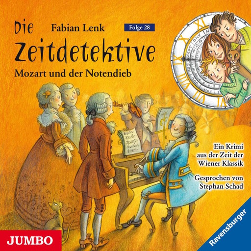 Die Zeitdetektive. Mozart und der Notendieb [28], Fabian Lenk
