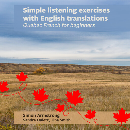 Simple listening exercises with English translations, Simon Armstrong
