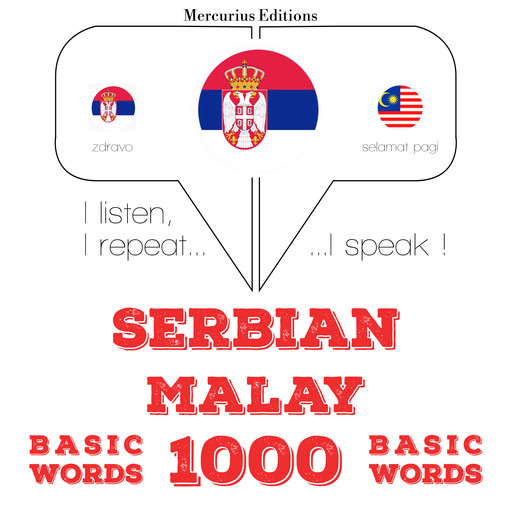 1000 битне речи Малајски, JM Gardner