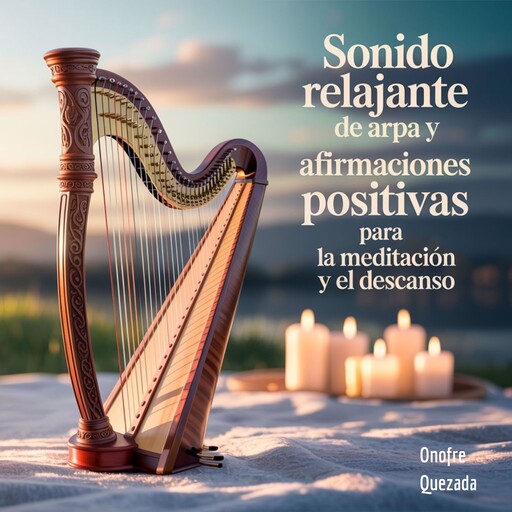 Sonido Relajante De Arpa y Afirmaciones Positivas Para La Meditación y El Descanso, Onofre Quezada