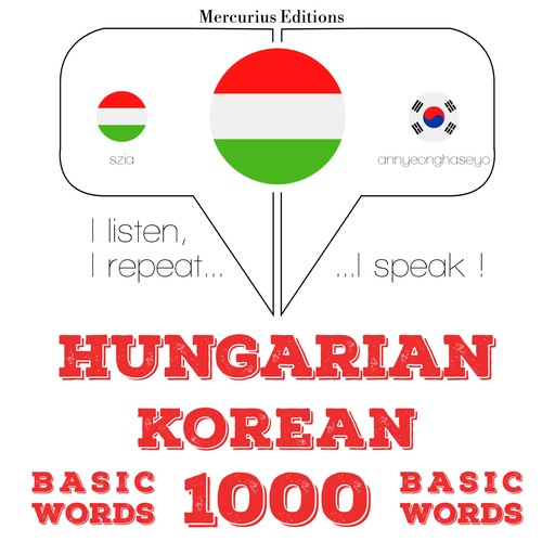 Magyar - koreai: 1000 alapszó, JM Gardner