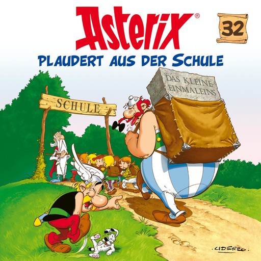 32: Asterix plaudert aus der Schule, Albert Uderzo, René Goscinny