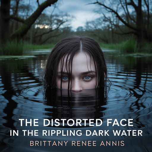 The distorted face in the rippling dark water, Brittany Renee Annis