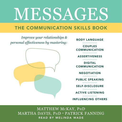 Messages, Matthew McKay, Fanning Patrick, Martha Davis