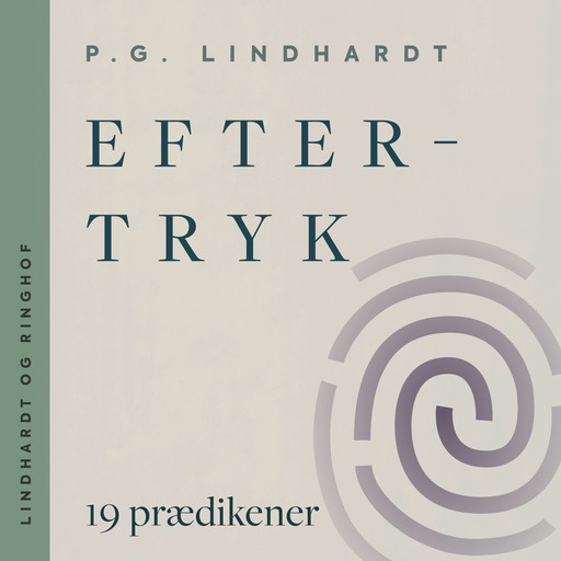Eftertryk. 19 prædikener, P.G. Lindhardt