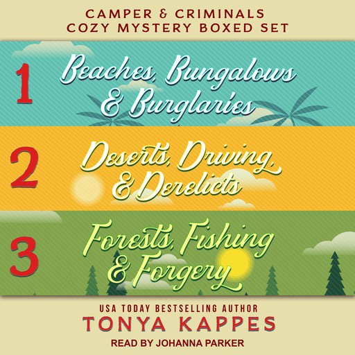 Camper and Criminals Cozy Mystery Boxed Set, Tonya Kappes