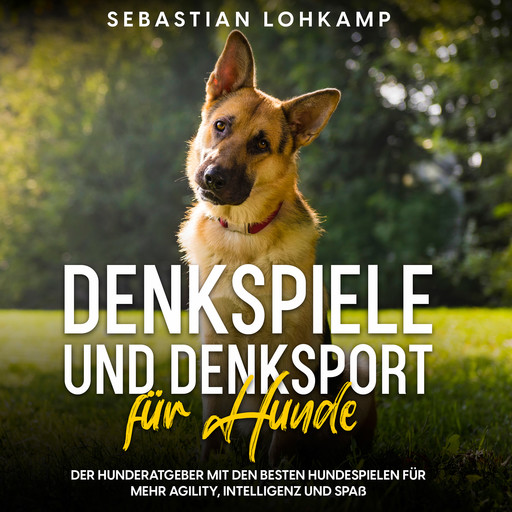Denkspiele und Denksport für Hunde: Der Hunderatgeber mit den besten Hundespielen für mehr Agility, Intelligenz und Spaß, Sebastian Lohkamp