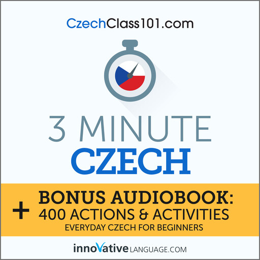 3-Minute Czech, Innovative Language Learning, CzechClass101.com