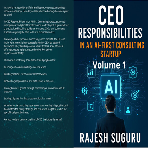 CEO Responsibilities in an AI-First Consulting Startup, RAJESH SUGURU