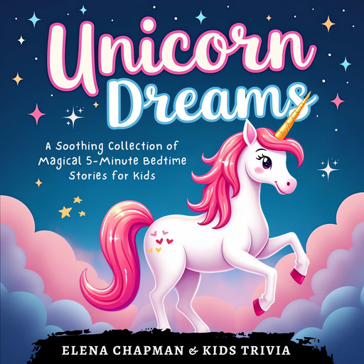 Unicorn Dreams. A Soothing Collection of Magical 5-Minute Bedtime Stories for Kids, Elena Chapman, Kids Trivia