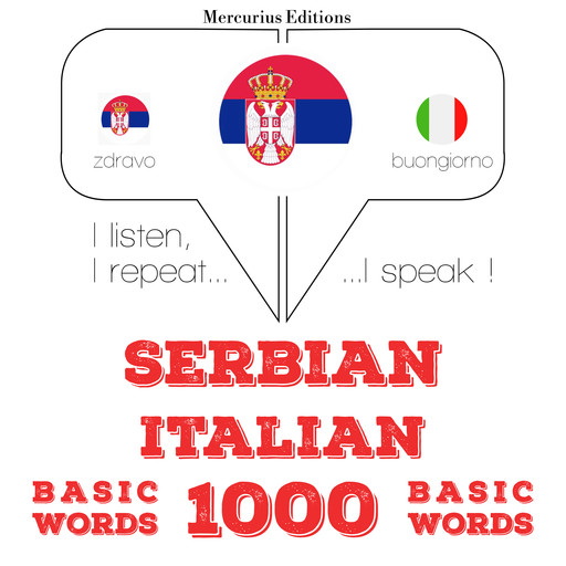 1000 битне речи Италиан, JM Gardner