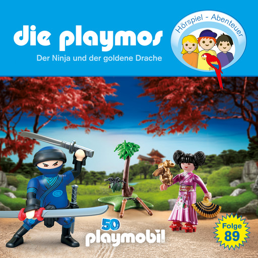 Die Playmos - Das Original Playmobil Hörspiel, Folge 89: Der Ninja und der goldene Drache, Florian Fickel, David Bredel