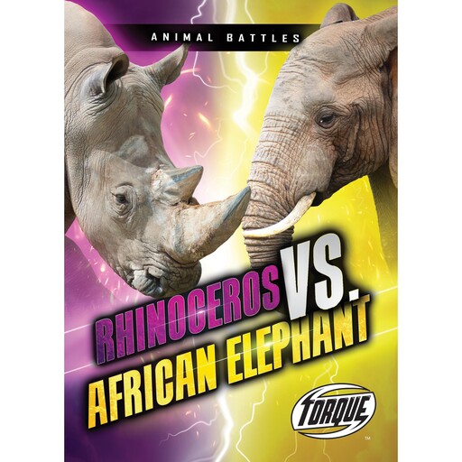 Rhinoceros vs. African Elephant, Thomas K. Adamson