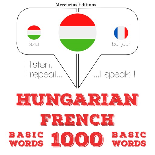 Magyar - francia: 1000 alapszó, JM Gardner