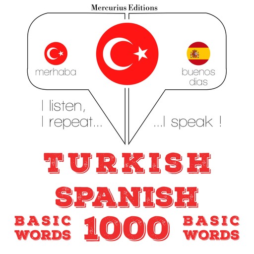 Türkçe - İspanyolca: 1000 temel kelime, JM Gardner