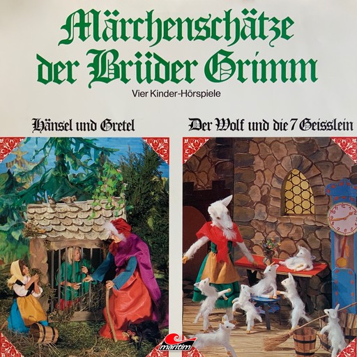 Märchenschätze der Brüder Grimm, Folge 1: Hänsel und Gretel, Der Wolf und die sieben Geißlein, Rotkäppchen, Rumpelstilzchen, Gebrüder Grimm