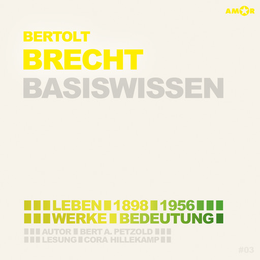 Bertolt Brecht (1898-1956) - Leben, Werk, Bedeutung - Basiswissen (Ungekürzt), Bert Alexander Petzold