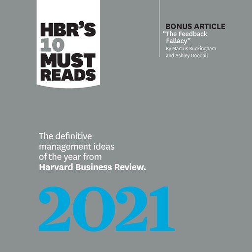 HBR's 10 Must Reads 2021, Harvard Business Review