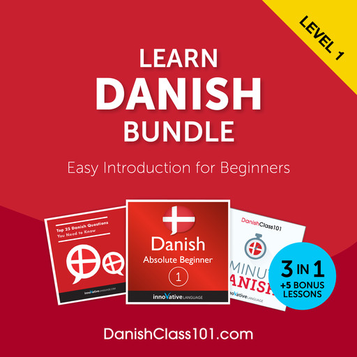 Learn Danish Bundle - Easy Introduction for Beginners, DanishClass101.com, Innovative Language Learning LLC