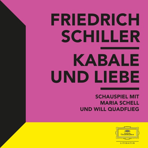 Kabale und Liebe, Johann Christoph Friedrich von Schiller