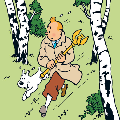 Kung Ottokars spira, Hergé