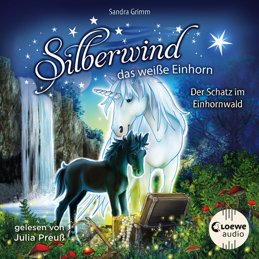 Silberwind, das weiße Einhorn (Band 8) - Der Schatz im Einhornwald, Sandra Grimm