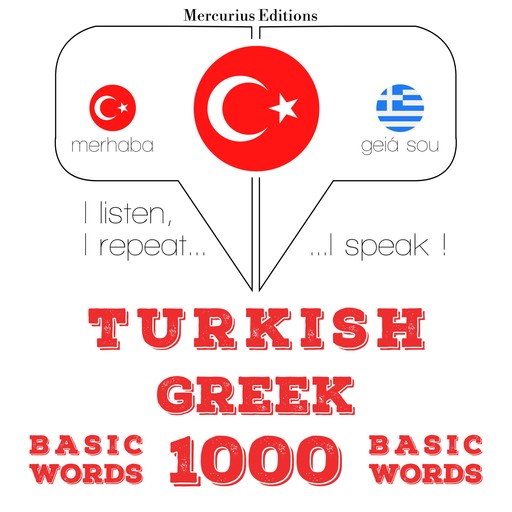 Türkçe - Yunanca: 1000 temel kelime, JM Gardner