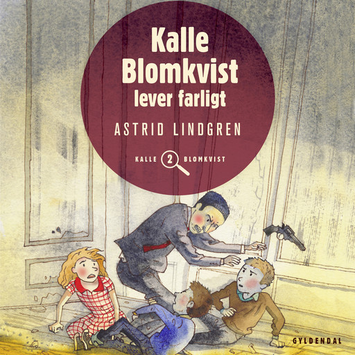 Kalle Blomkvist lever farligt, Astrid Lindgren