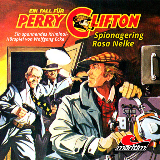 Perry Clifton, Folge 2: Spionagering Rosa Nelke, Wolfgang Ecke