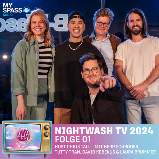 NightWash, Folge 1: NightWash TV 2024, Herr Schröder, Chris Tall, David Kebekus, Tutty Tran, Laura Brümmer