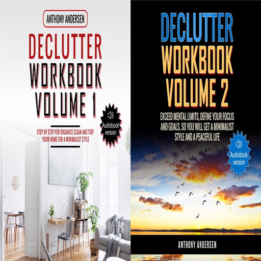 Declutter Workbook 2 ebooks in 1, Anthony Andersen