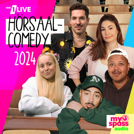 1LIVE Hörsaal Comedy, 1LIVE Hörsaal Comedy 2024, Leila Ladari, Tony Bauer, Nico Stank, Assane Badiane, Maria Ziffy