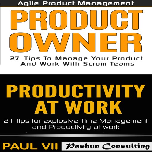 Agile Product Management: Product Owner 27 Tips & Productivity at Work 21 Tips, Paul VII