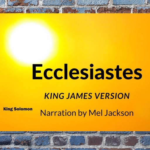 Ecclesiastes, King Solomon