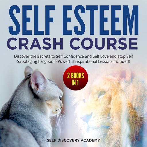 Self Esteem Crash Course – 2 Books in 1: Discover the Secrets to Self Confidence and Self Love and stop Self Sabotaging for good! - Powerful inspirational Lessons included!, Self Discovery Academy